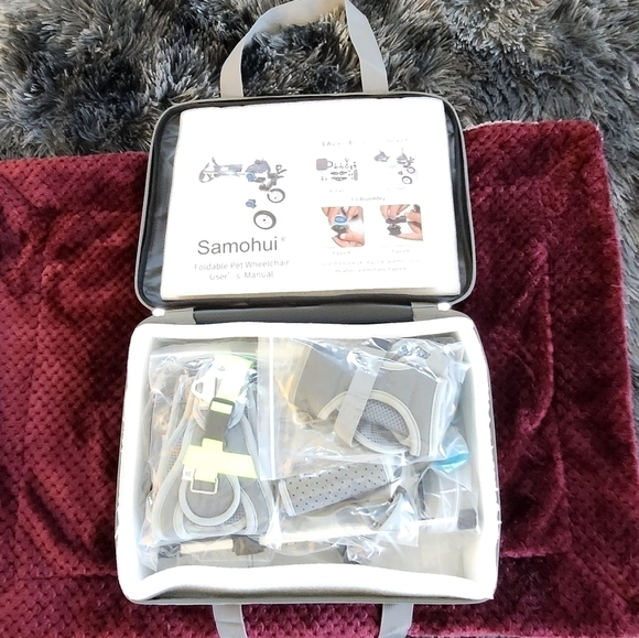 Foldable pet wheelchair for small dog - Picture 3 of 6